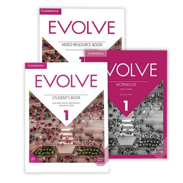مجموعه کتاب EVOLVE 1 لوازم التحریر ایران اروپا