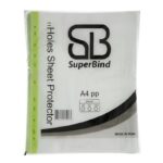 کاور کاغذ سوپربایند Superbind سایز A4 ضخامت 40 میکرون بسته 100 عددی لوازم التحریر ایران اروپا