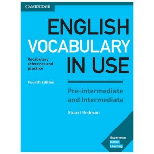 کتاب English vocabulary in use pre intermediate And intermediate fourth edition لوازم التحریر ایران اروپا