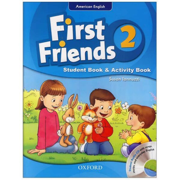 کتاب First Friends 2 Student book and Activity book & First Friend 1 number book و جزوه آلفابت Alphabet لوازم التحریر ایران اروپا (2)