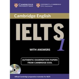 کتاب IELTS 1 اثر جمعی از نویسندگان انتشارات Cambridge لوازم التحریر ایران اروپا