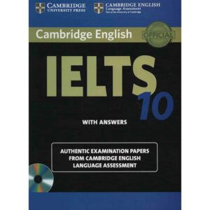 کتاب IELTS 10 اثر جمعی از نویسندگان انتشارات Cambridge لوازم التحریر ایران اروپا