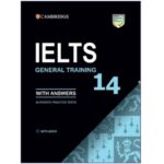 کتاب IELTS 14 General Training اثر جمعی از نویسندگان انتشارات Cambridge لوازم التحریر ایران اروپا