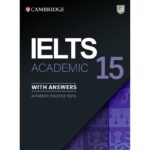 کتاب IELTS 15 Academic اثر جمعی از نویسندگان لوازم التحریر ایران اروپا