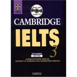 کتاب IELTS 3 اثر جمعی از نویسندگان انتشارات Cambridge لوازم التحریر ایران اروپا