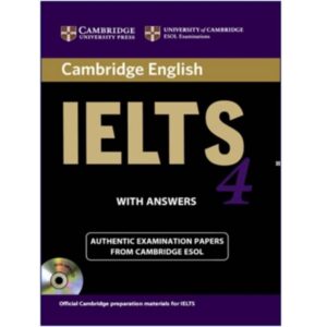 کتاب IELTS 4 اثر جمعی از نویسندگان انتشارات Cambridge لوازم التحریر ایران اروپا