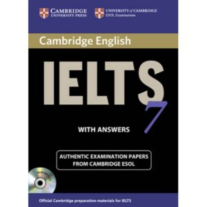 کتاب IELTS 7 اثر جمعی از نویسندگان انتشارات Cambridge لوازم التحریر ایران اروپا