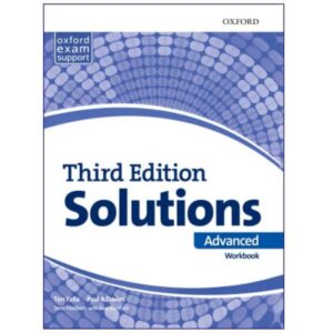کتاب Solutions Advanced Third Edition به همراه جزوه Solutions Advanced Pamphlet (پمفلت) لوازم التحریر ایران اروپا (1)