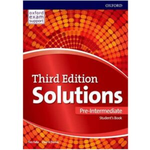 کتاب Solutions Pre-Intermediate Third Edition به همراه جزوه Solutions Pre-Intermediate Pamphlet (پمفلت) لوازم التحریر ایران اروپا (1)