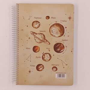 دفتر 200 برگ سیمی جلد سخت سم SAM