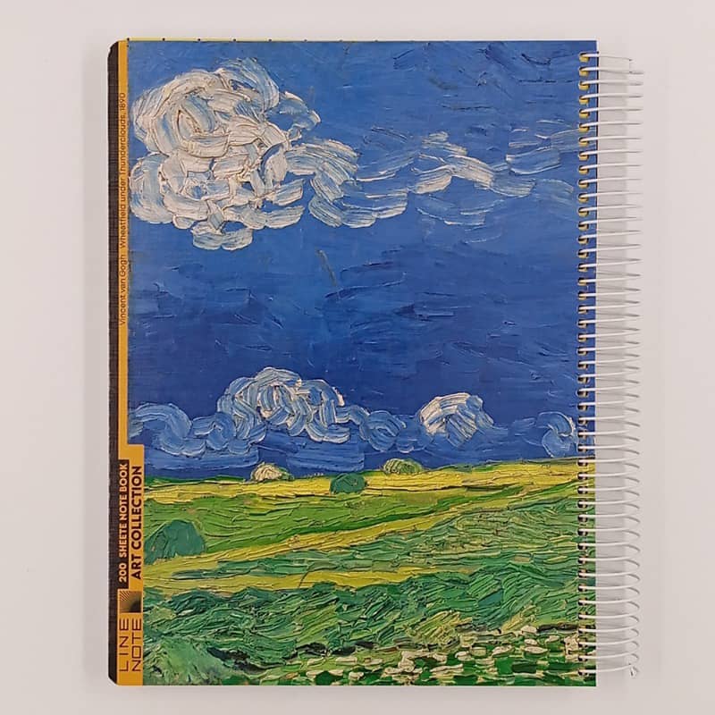 دفتر رحلی 200 برگ سیمی جلد سخت لاین نوت LINE NOTE لوازم التحریر ایران اروپا (4)