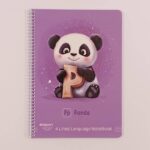 دفتر زبان 4 خط 60 برگ سیمی الیپون ELIPON لوازم التحریر ایران اروپا (1)