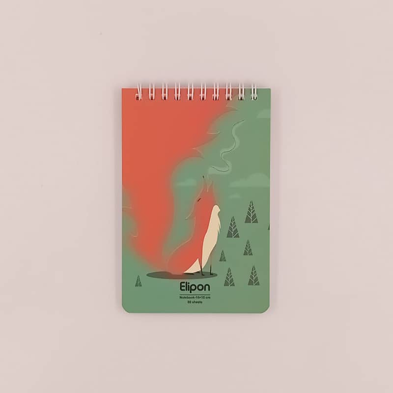 دفتر یادداشت 80 برگ الیپون ELIPON کد 262 لوازم التحریر ایران اروپا (10)