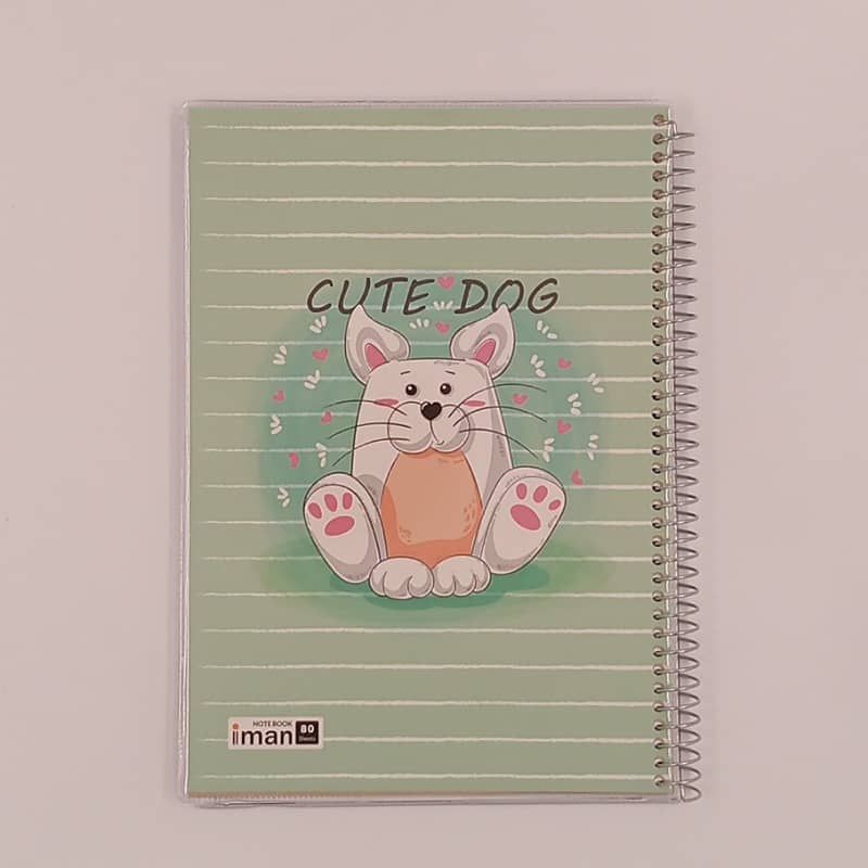 دفتر80 برگ سیمی مجلد ایمان IMAN لوازم التحریر ایران اروپا (1)