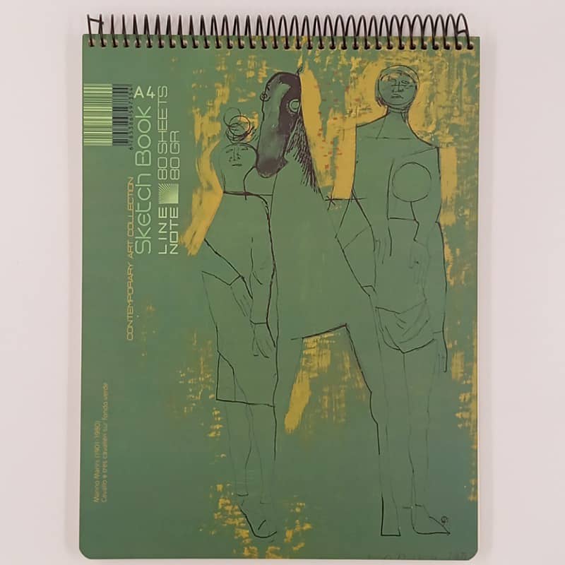 دفتر طراحی 80 برگ سایز A4 لاین نوت LINE NOTE لوازم التحریر ایران اروپا (6)