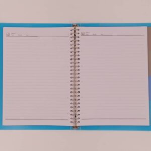 کلاسور 100 برگ 26 حلقه جلد طلقی مات سوپربایند SUPERBIND